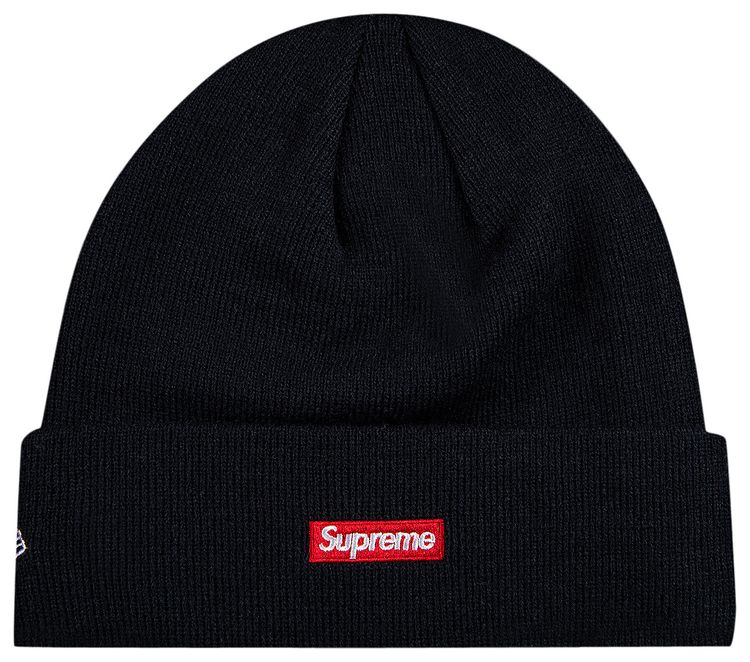 Supreme x New Era S Logo Beanie Navy