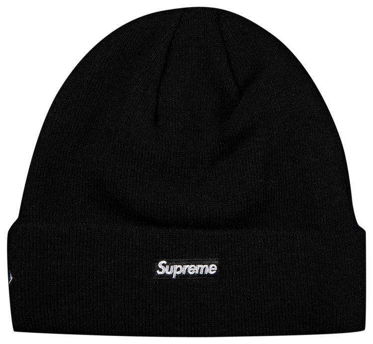 Supreme x New Era S Logo Beanie Black