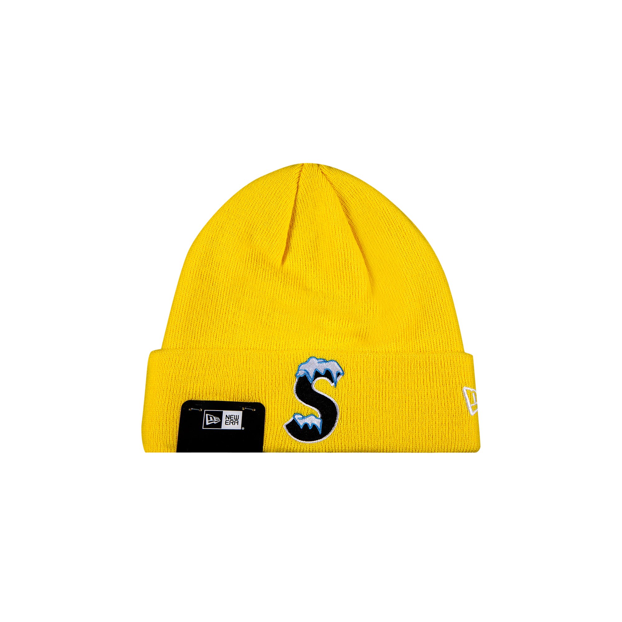 Buy Supreme x New Era S Logo Beanie 'Yellow' - FW20BN15 YELLOW