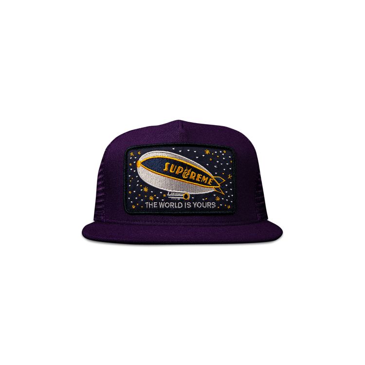 Supreme Blimp Mesh Back 5 Panel Purple
