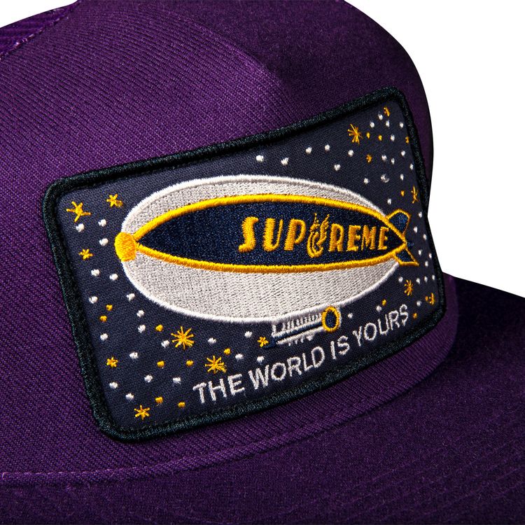 Supreme Blimp Mesh Back 5 Panel Purple