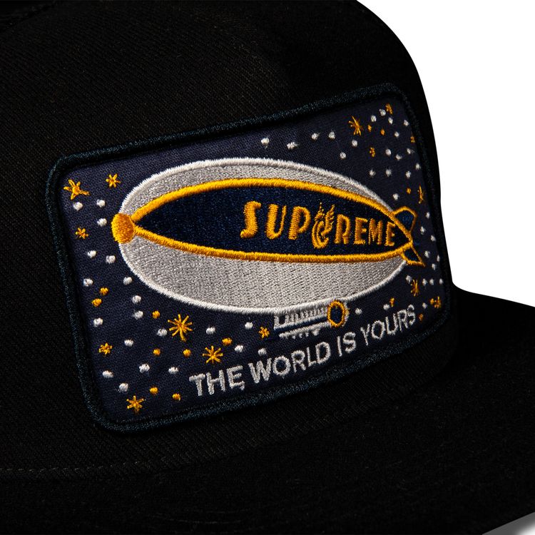 Supreme Blimp Mesh Back 5 Panel Black
