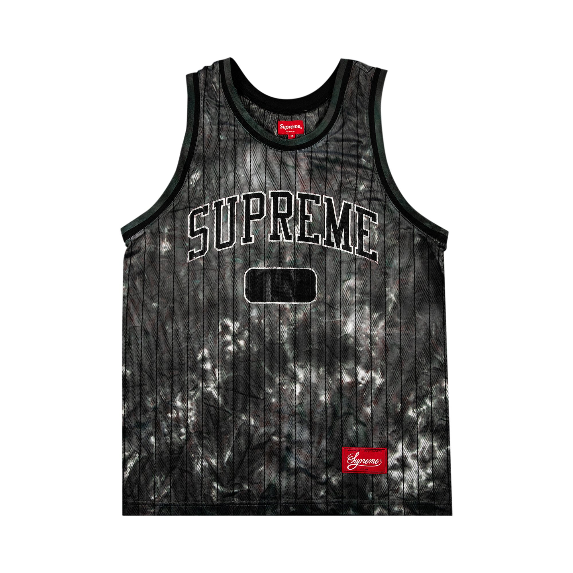 Buy Supreme Dyed Basketball Jersey 'Black' - FW20KN11 BLACK | GOAT
