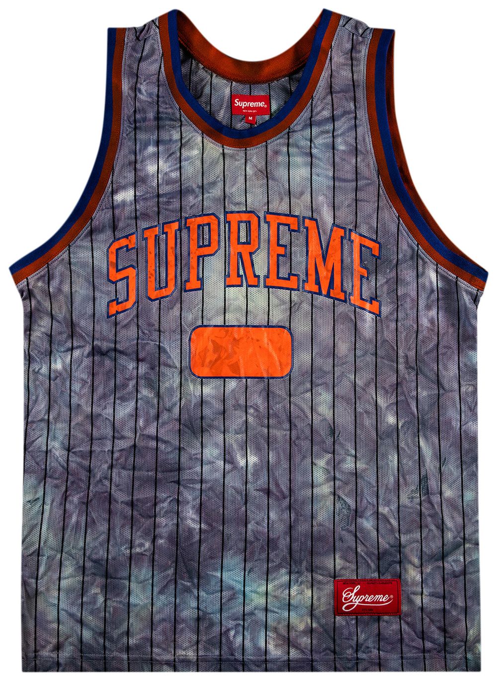 Buy Supreme Dyed Basketball Jersey 'Royal' - FW20KN11 ROYAL | GOAT