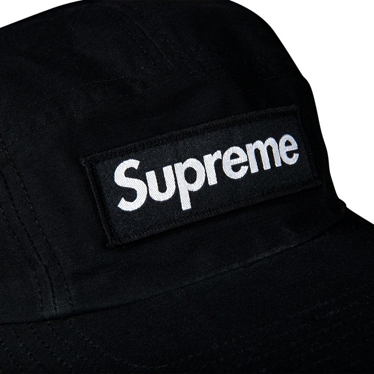 Supreme Military Camp Cap Black