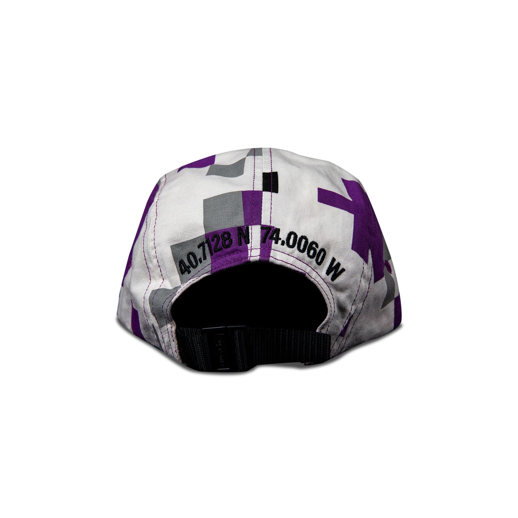 Buy Supreme Military Camp Cap 'Purple Digi Camo' - FW20H32
