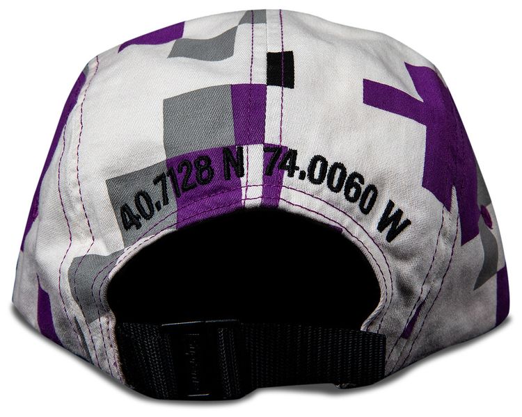 Supreme Military Camp Cap Purple Digi Camo