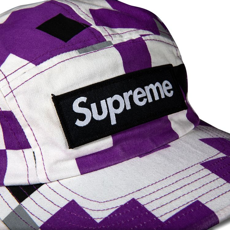 Supreme Military Camp Cap Purple Digi Camo