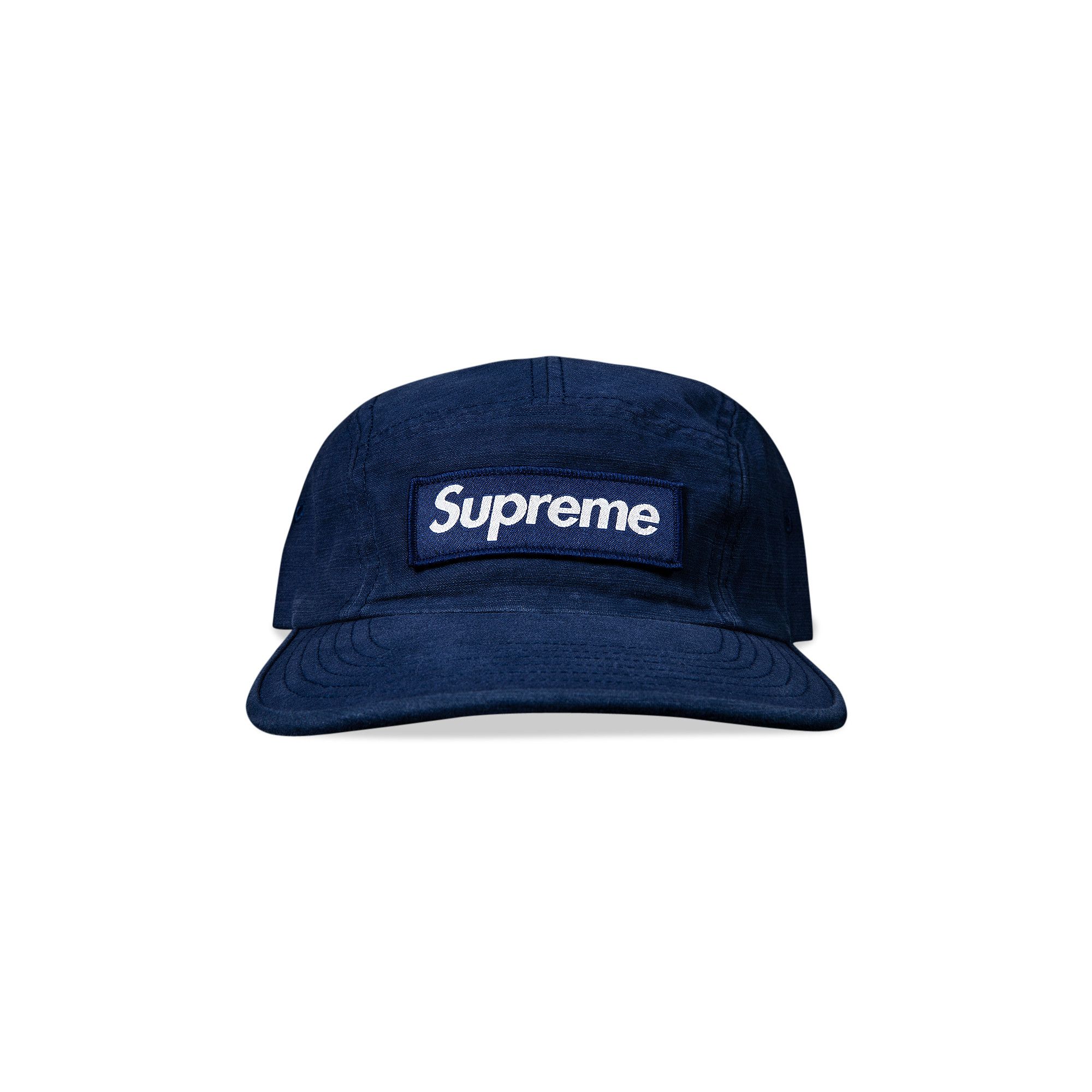 Buy Supreme Military Camp Cap 'Navy' - FW20H32 NAVY | GOAT UK