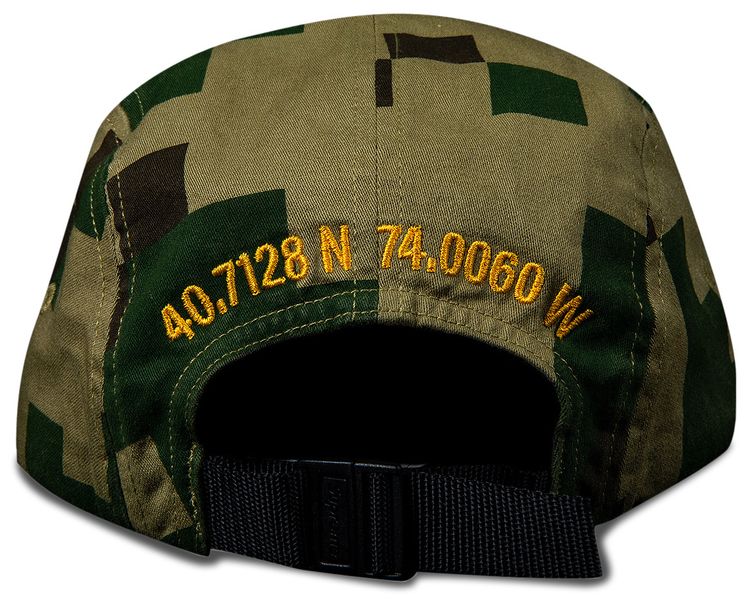 Supreme Military Camp Cap Olive Digi Camo