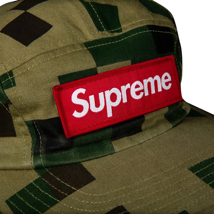 Supreme Military Camp Cap Olive Digi Camo