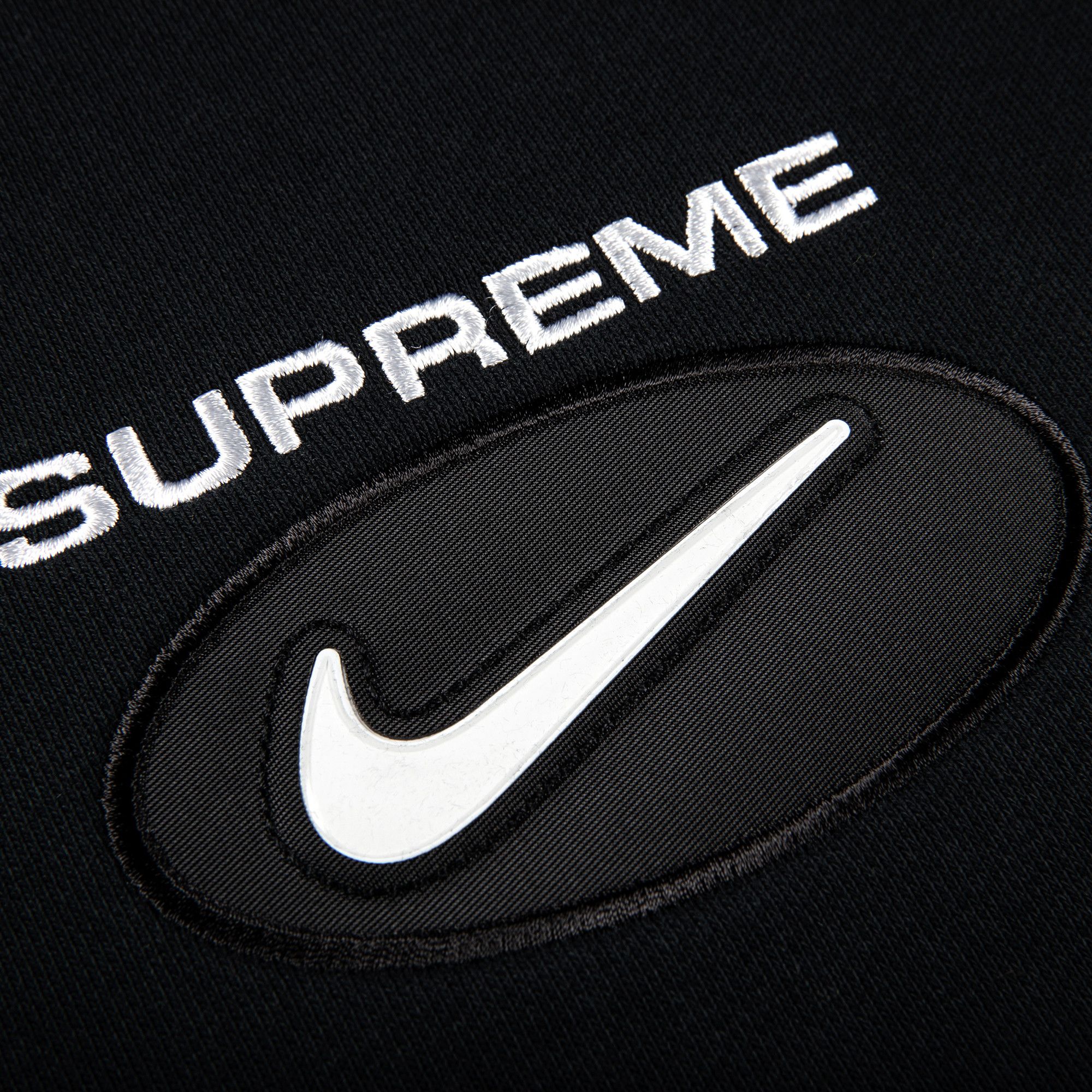 Size xl Supreme x Nike Jewel Crewneck 'Black'