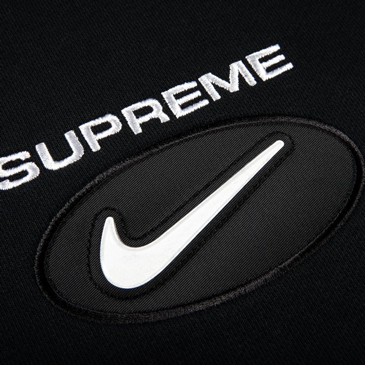 Supreme x Nike Jewel Crewneck Black