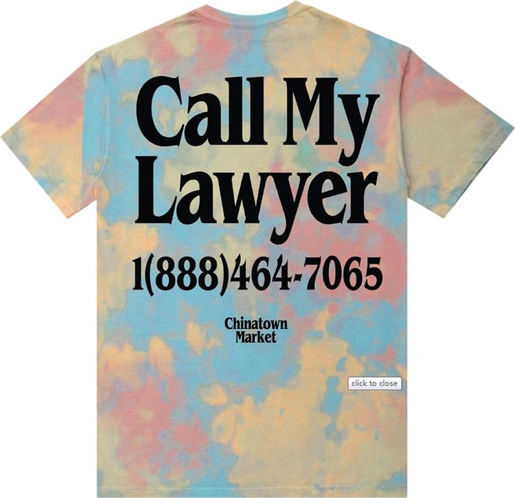 Chinatown Market Lawyer T Shirt Tie Dye