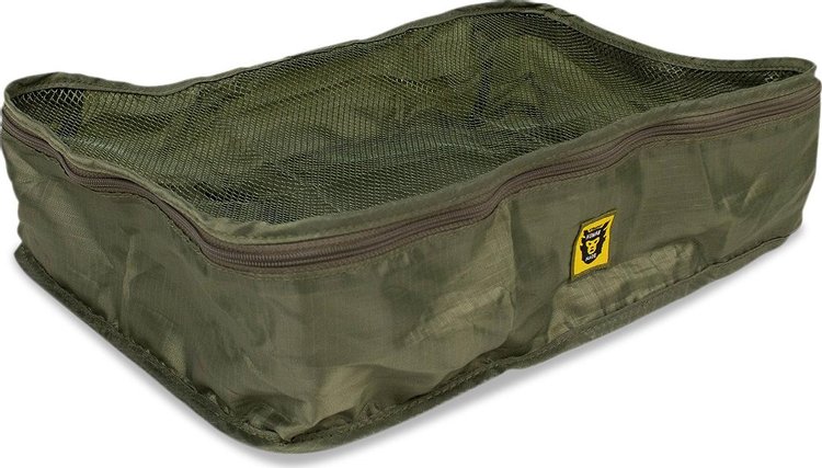 Human Made Medium Nylon Travel Case Olive Green