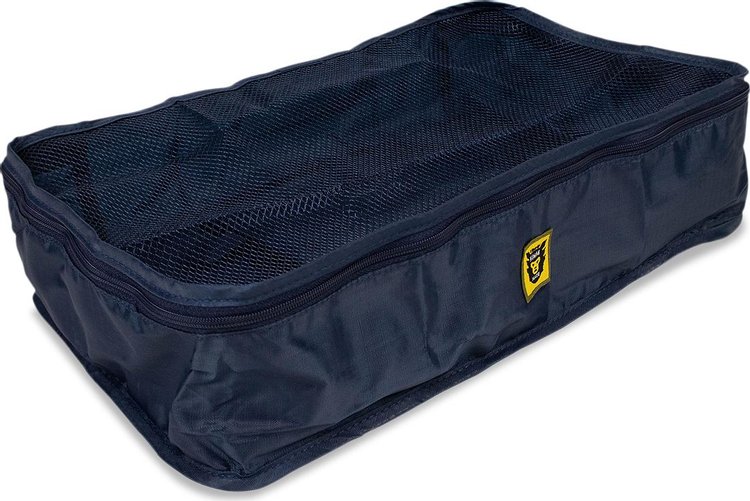 Human Made Medium Nylon Travel Case Navy Blue