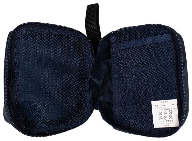 Human Made Nylon First Aid Kit Bag Navy Blue