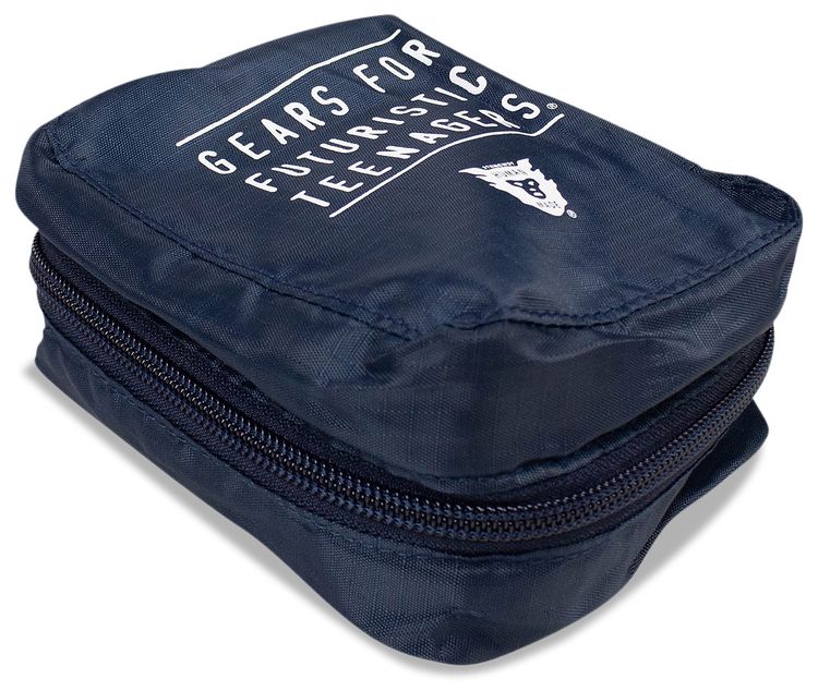Human Made Nylon First Aid Kit Bag Navy Blue
