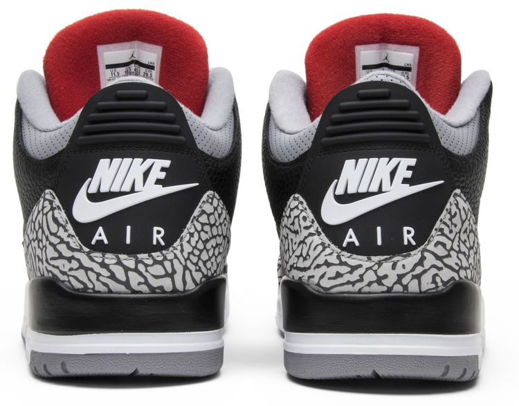 Air Jordan 3 Retro OG Black Cement 2018