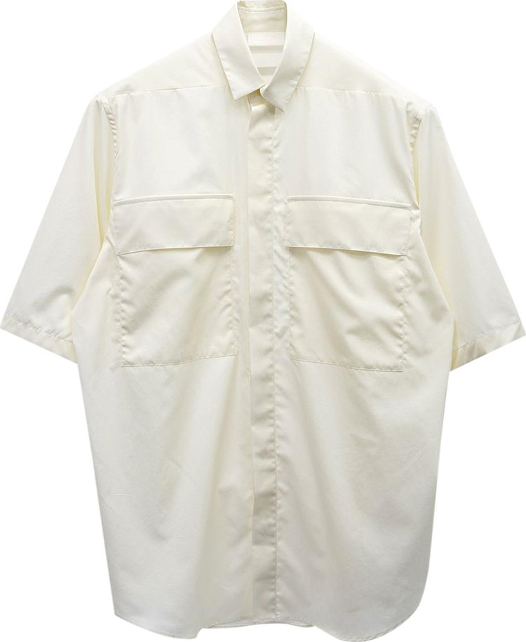 Fear of God Exclusively For Ermenegildo Zegna Oversized Short-Sleeve Shirt 'Cream'