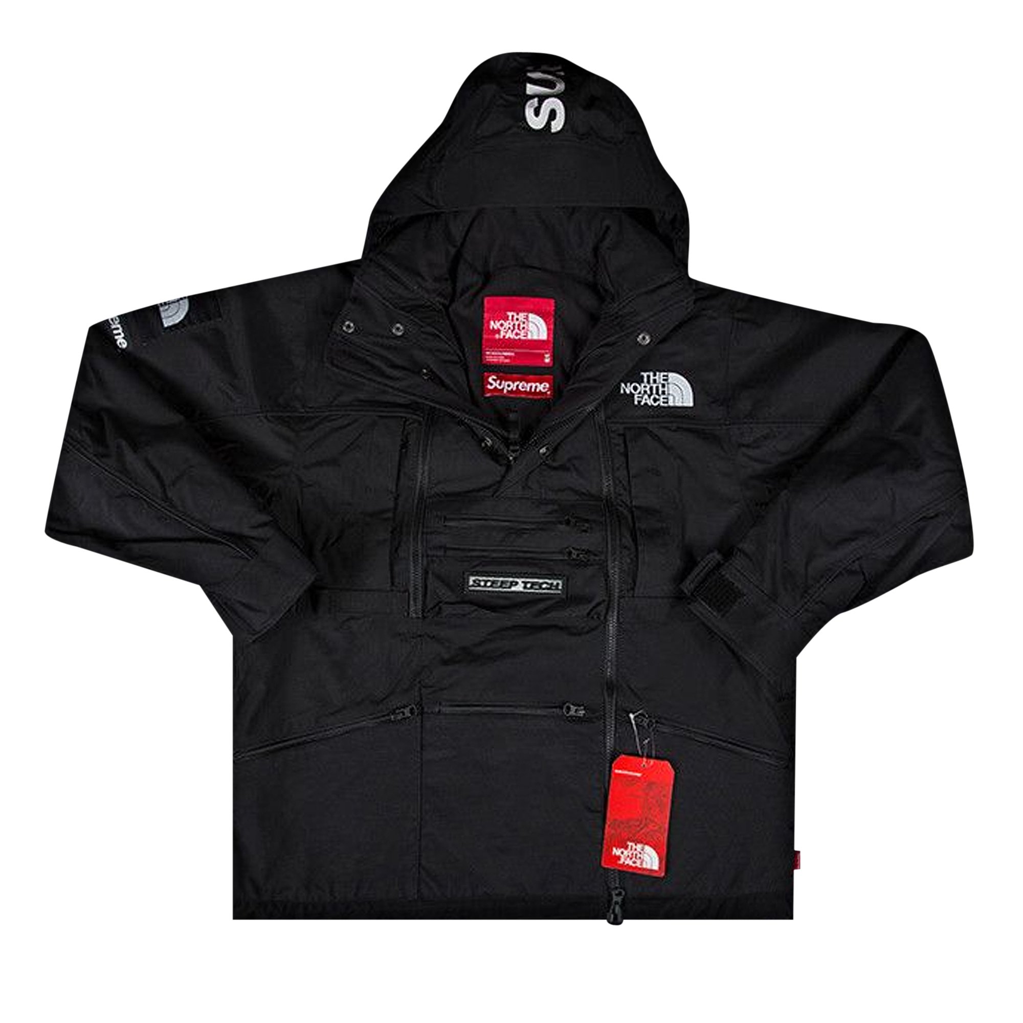 Supreme x The North Face Steep Tech Hooded Jacket 'Black' | GOAT