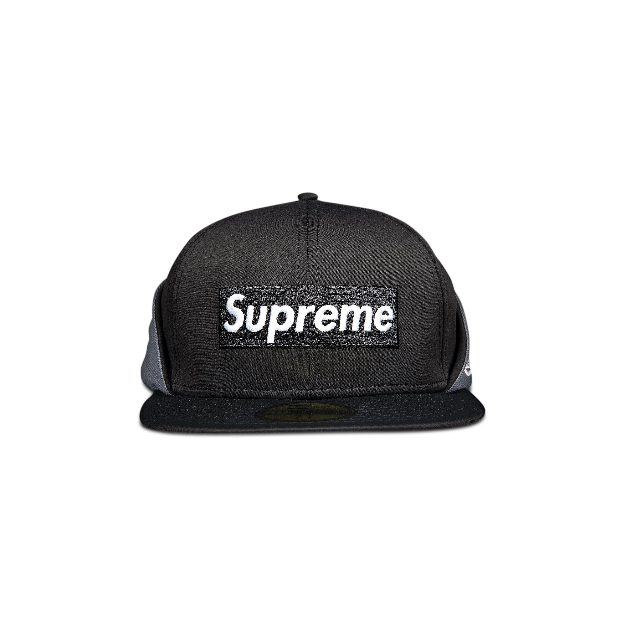 Supreme x WINDSTOPPER Earflap Box Logo New Era 'Black'