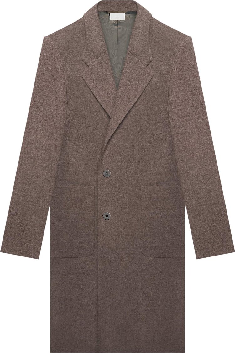 Fear of God Exclusively For Ermenegildo Zegna Two Button Single Breasted Coat 'Brown'