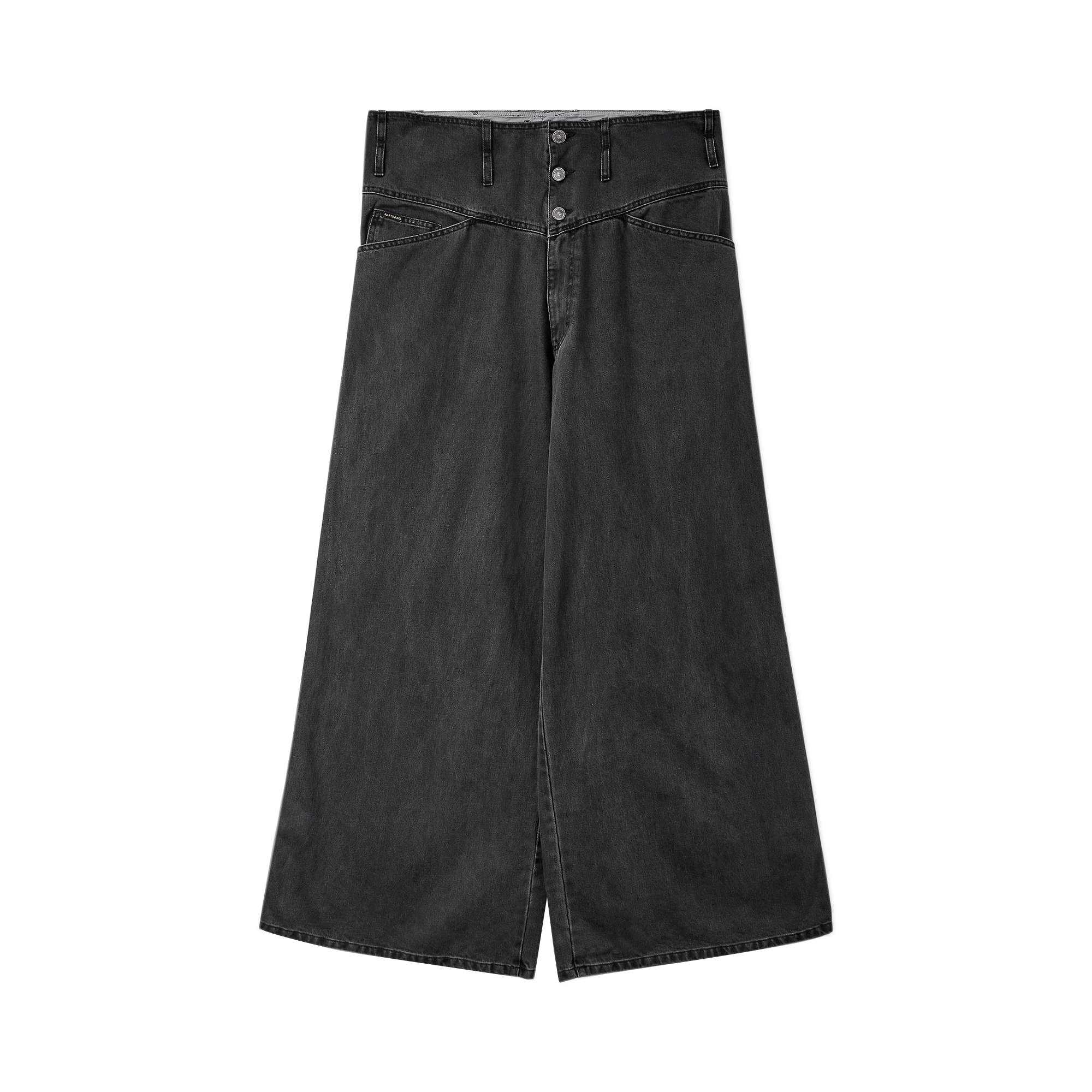 Raf Simons Redux Oversized Denim Pants 'Black' | GOAT