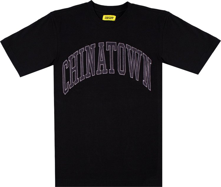 Chinatown Market Corduroy Short-Sleeve T-Shirt 'Black'