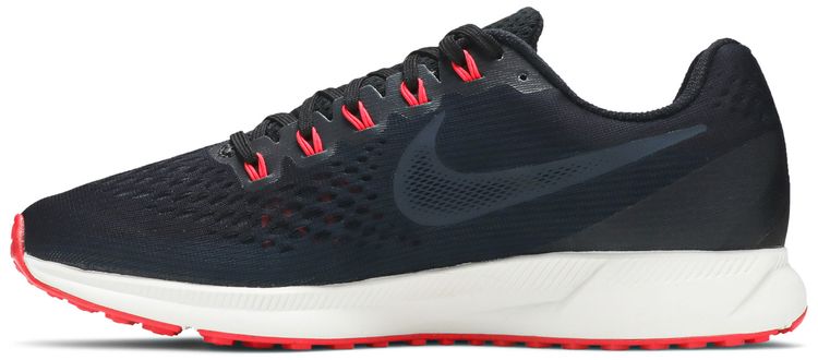 Nike Air Zoom Pegasus 34 Black Red Orbit