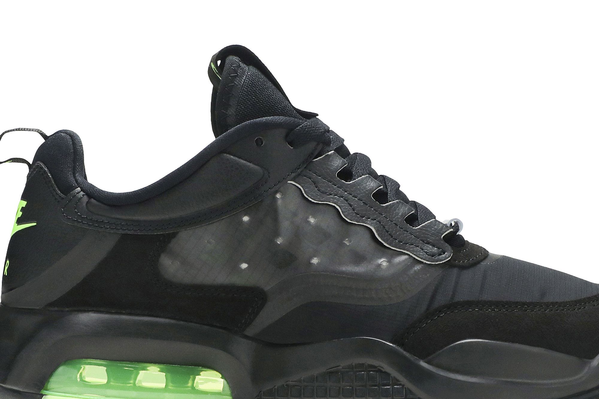 Nike air 200 black and green hot sale