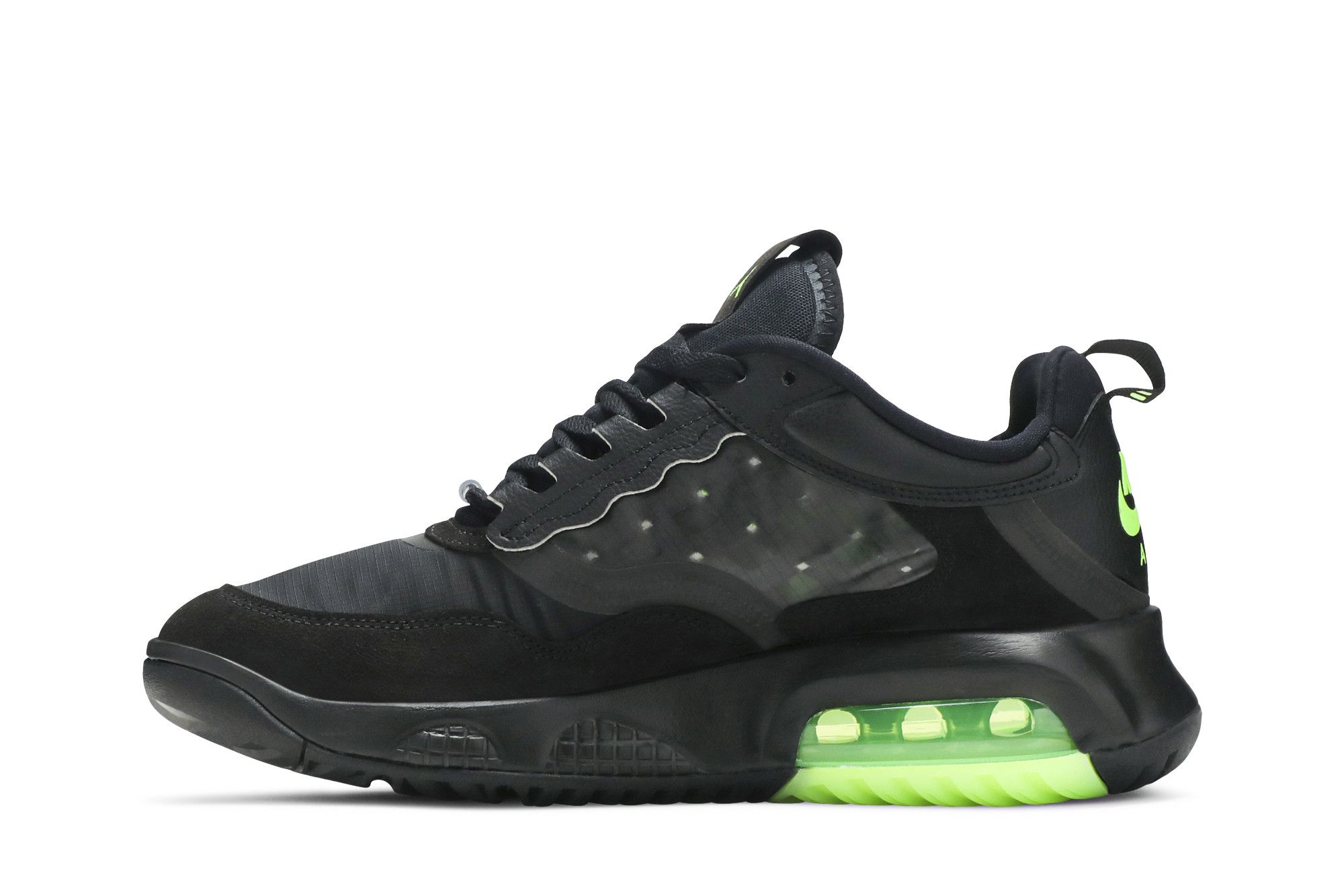 Nike air 200 black and green cheap