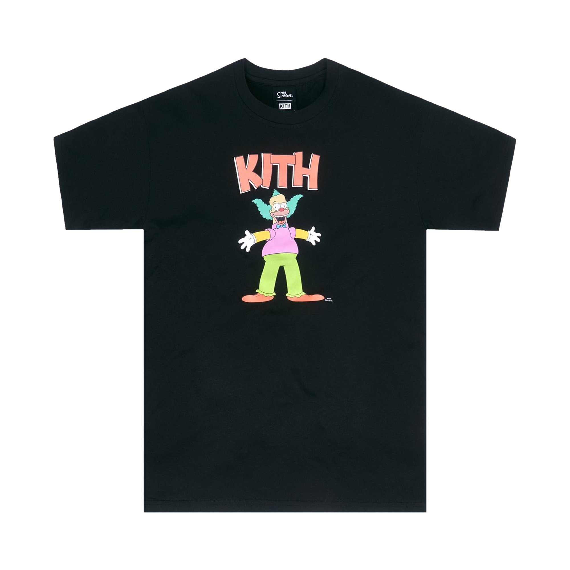 Buy Kith For The Simpsons Krusty Tee 'Black' - KH030004 100 | GOAT