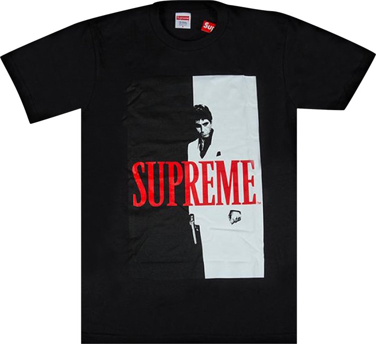 Supreme Scarface Split T-Shirt 'Black'