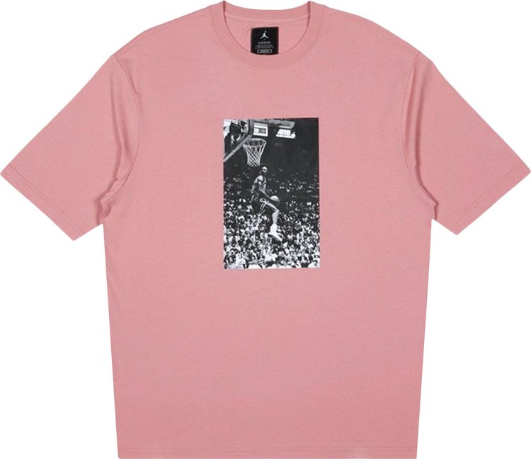 Air Jordan x Union LA Reverse Dunk T-Shirt 'Rust Pink'