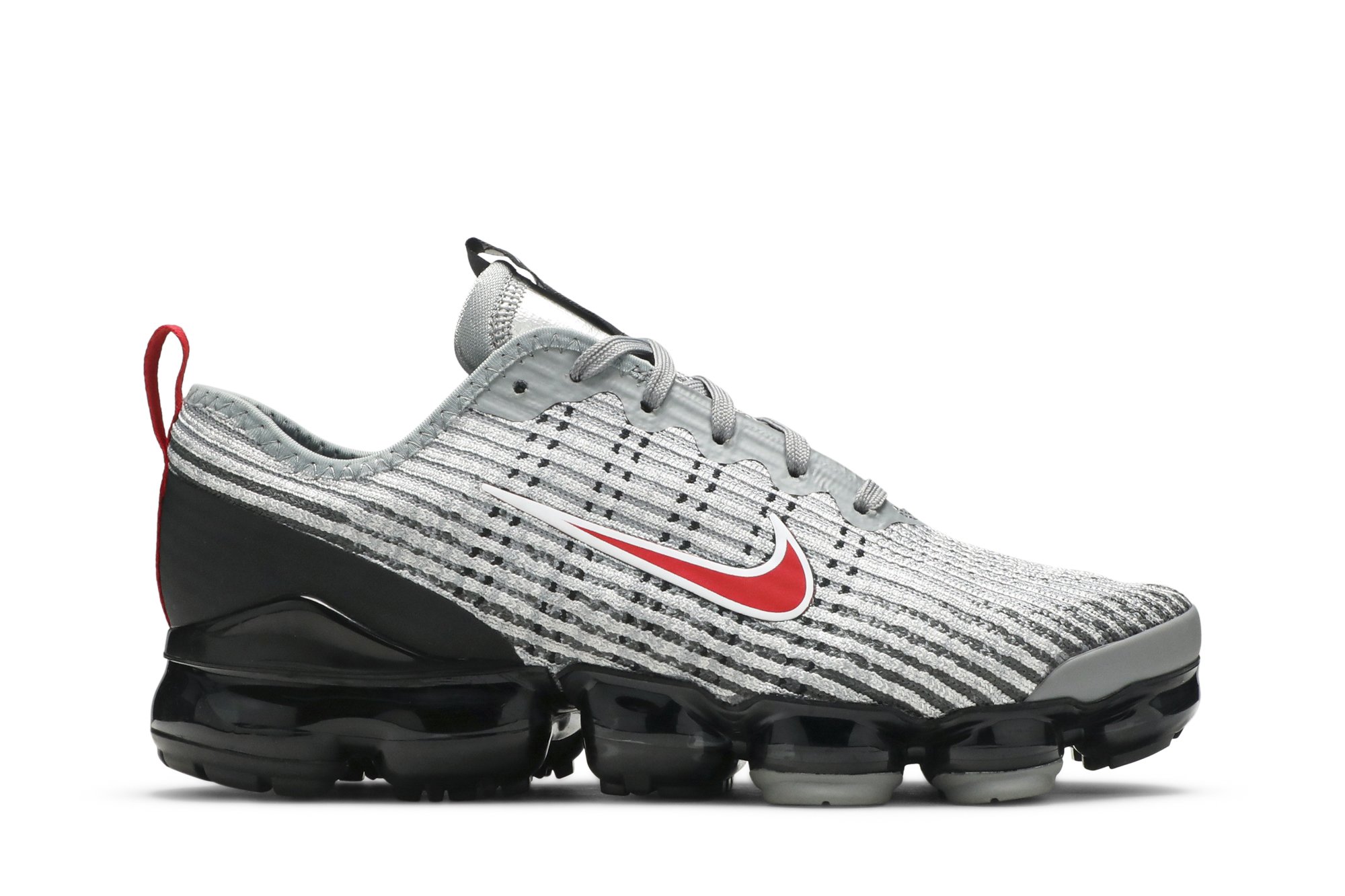 Air VaporMax Flyknit 3 GS 'Particle Grey University Red'