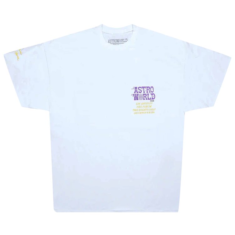 Travis Scott Astroworld LA Exclusive T-Shirt 'White'