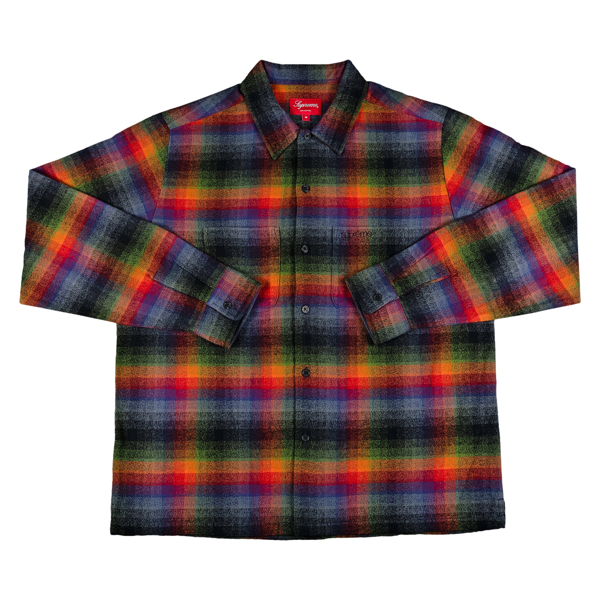 Supreme Plaid Flannel Shirt 'Multicolor'