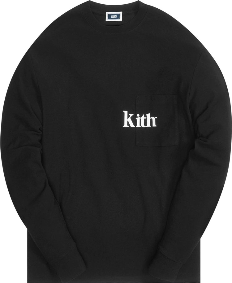 Kith Long-Sleeve Quinn Tee 'Black'