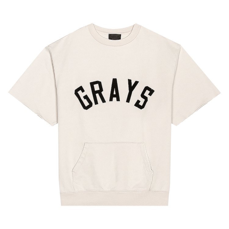 Fear of God Grays 3/4 Sweatshirt 'White'