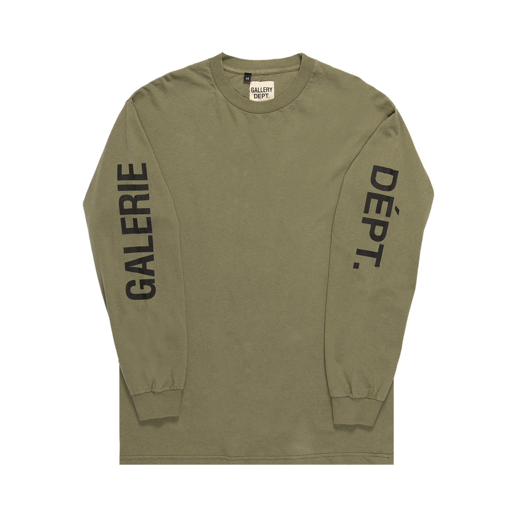 Gallery Dept. French Collector Long-Sleeve Tee 'Olive'