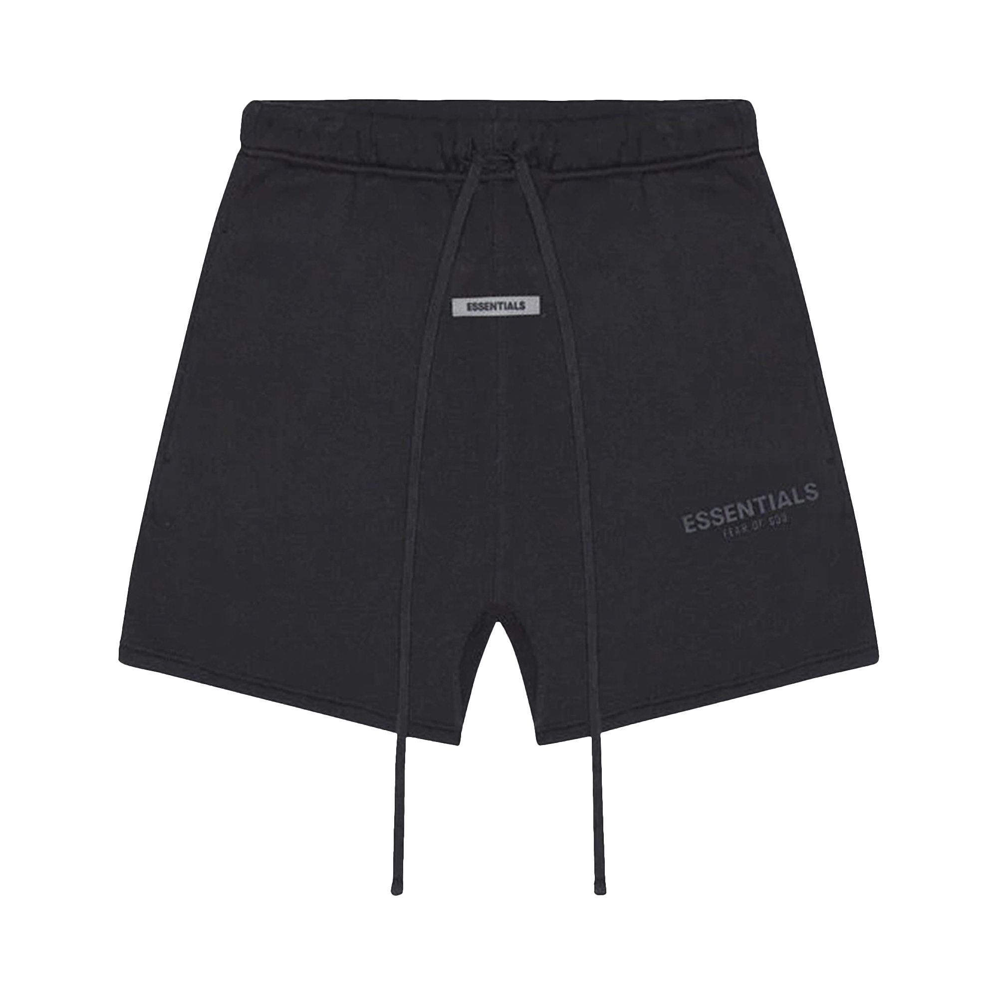 Buy Fear of God Essentials Sweat Shorts 'Black' - 0160 25050 0076