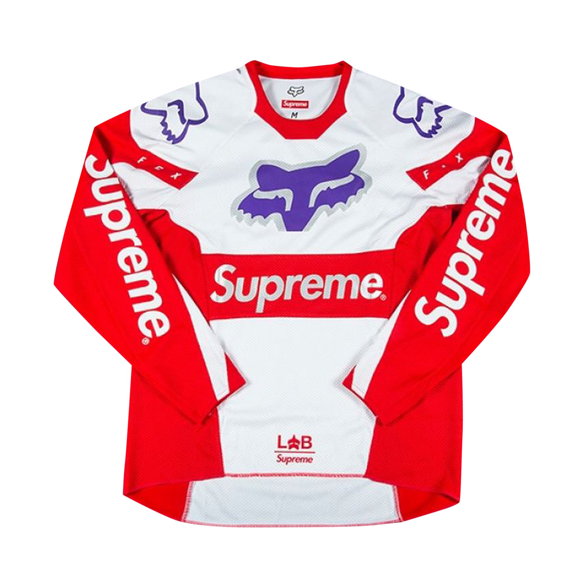 限​定​販​売​】 supreme FOX racing MOTO jersey TOP - ジャージ