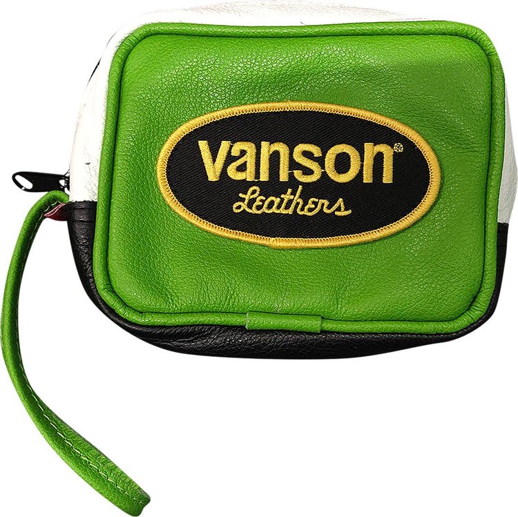 Supreme x Vanson Leather Wrist Bag 'Green'
