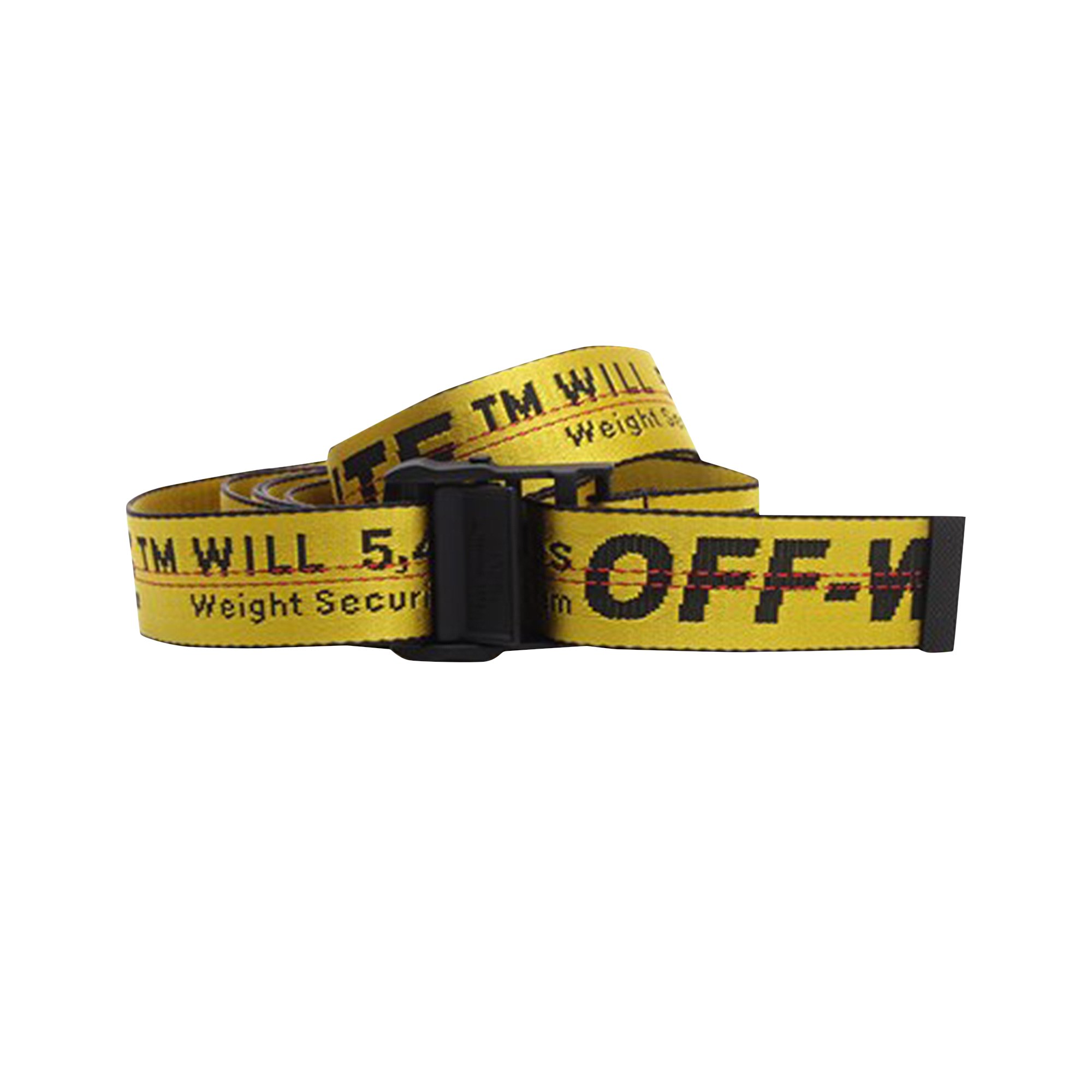 Off-White Industrial Belt 'Yellow'