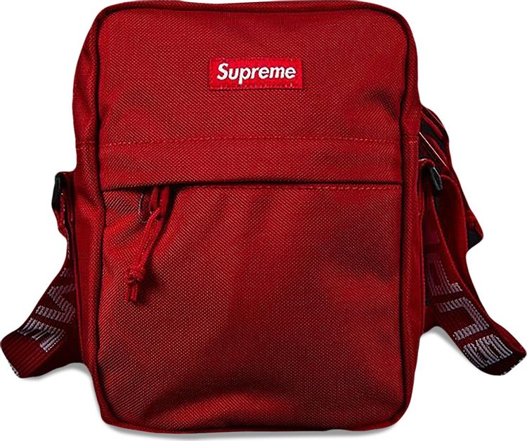 væsentligt hård Tilbagekaldelse Buy Supreme Shoulder Bag 'Red' - SS18B10 RED | GOAT