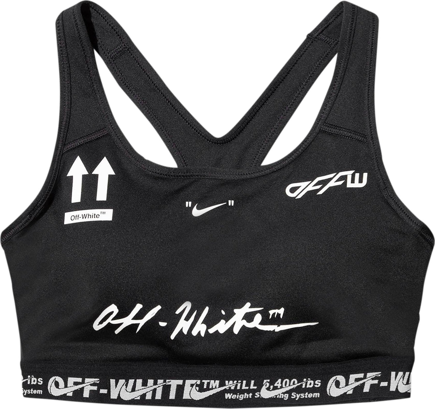 Buy Nike Women's x Off-White NRG As Bra 'Black' - BV8049 010 | GOAT