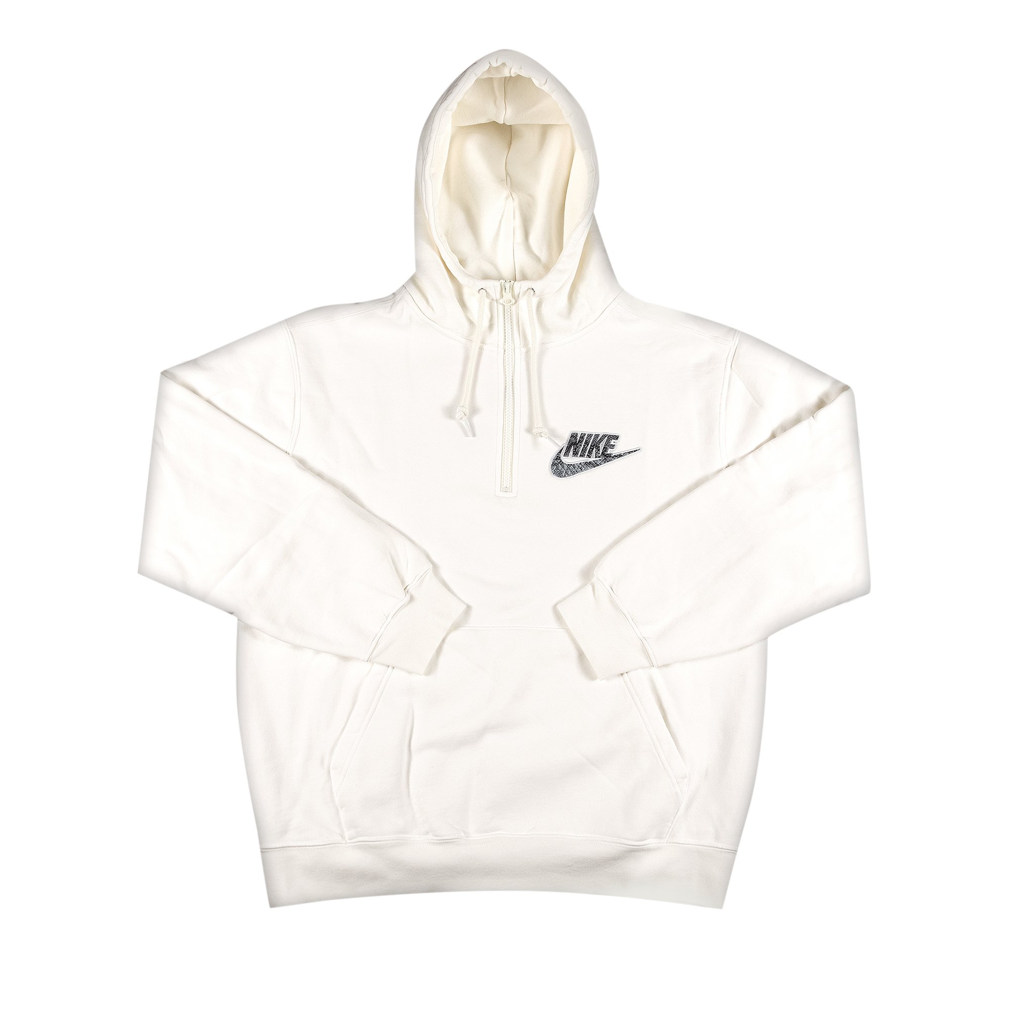 Buy Supreme x Nike Half Zip Hooded Sweatshirt 'White' - SS21SW6
