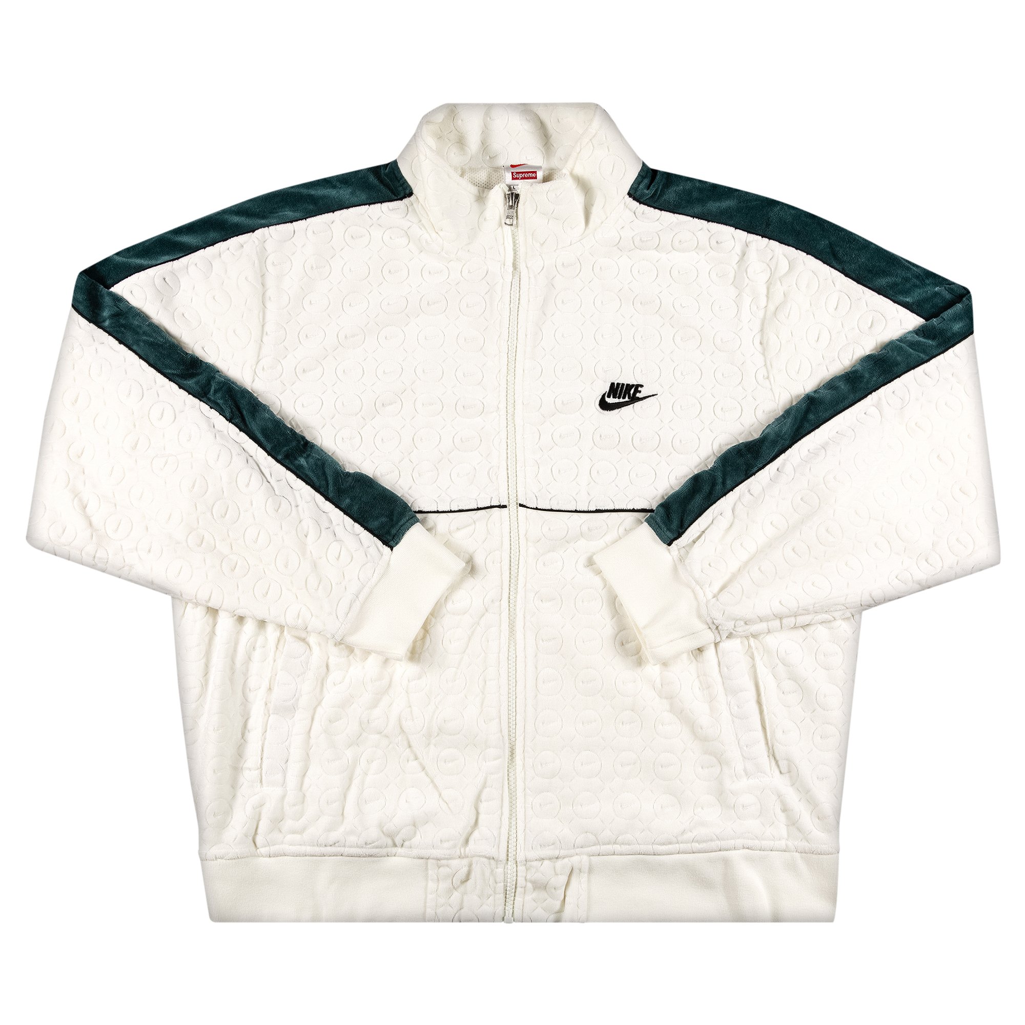 Buy Supreme x Nike Velour Track Jacket 'White' - SS21J9 WHITE