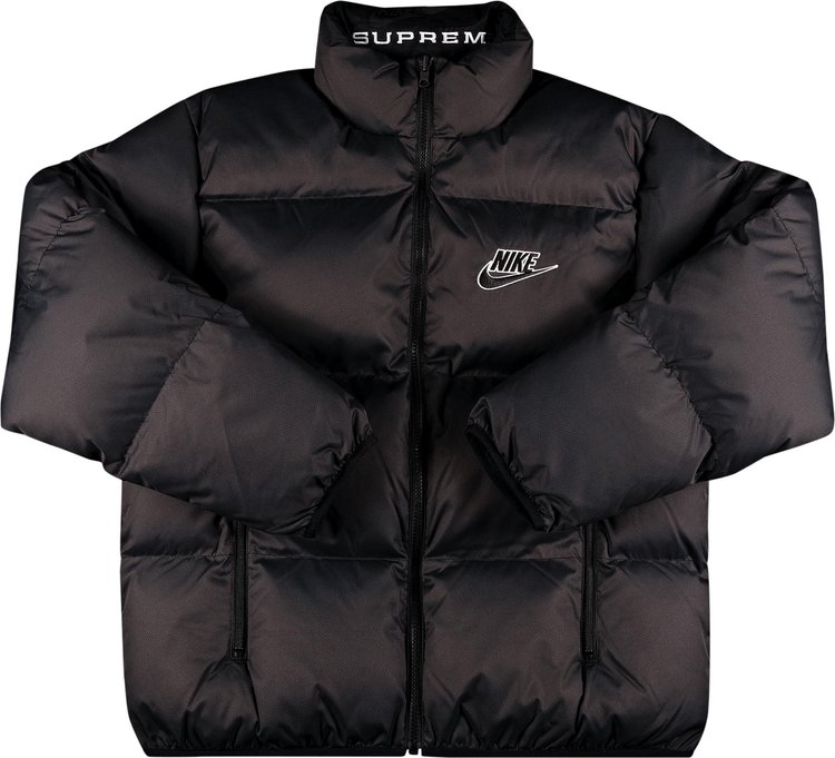 Supreme Mesh Jersey Puffer Jacket (Black) – The Liquor SB